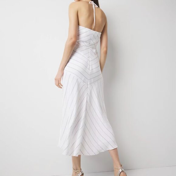 WHBM Tie-Waist Halter Dress - Picture 4 of 5